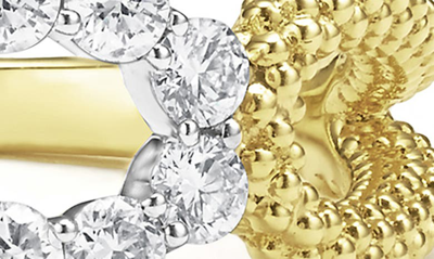 Lagos Signature Caviar Superfine Oval Diamond Ring In Gold