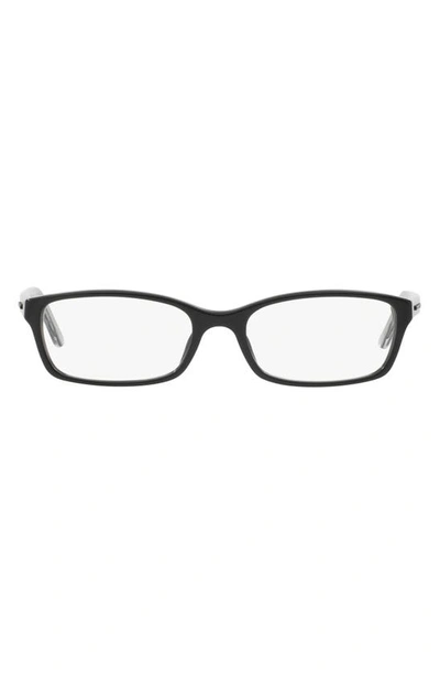 Shop Burberry 53mm Pillow Optical Glasses In Black