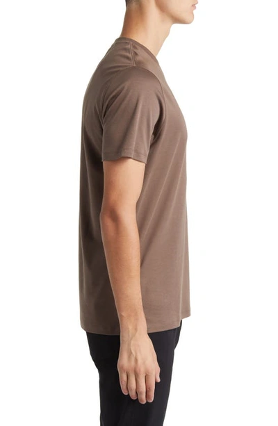 Shop Robert Barakett Georgia Pima Cotton T-shirt In Pottery