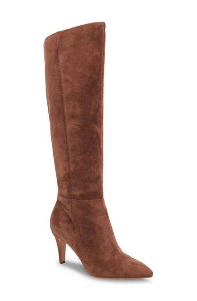 Shop Dolce Vita Haze Knee High Boot In Cocoa Suede