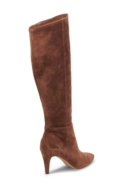 Shop Dolce Vita Haze Knee High Boot In Cocoa Suede