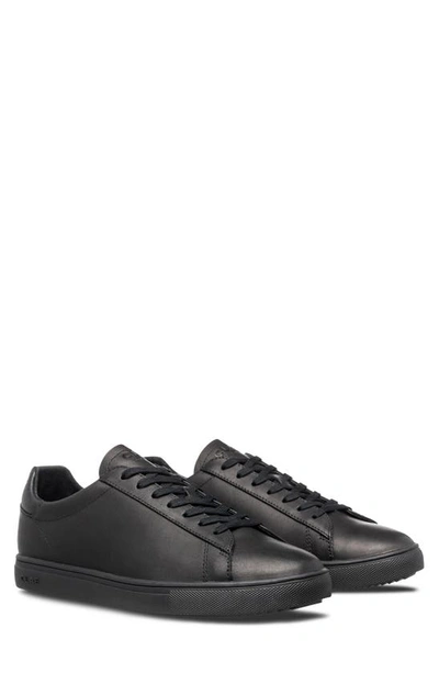 Shop Clae Bradley Sneaker In Triple Black Leather