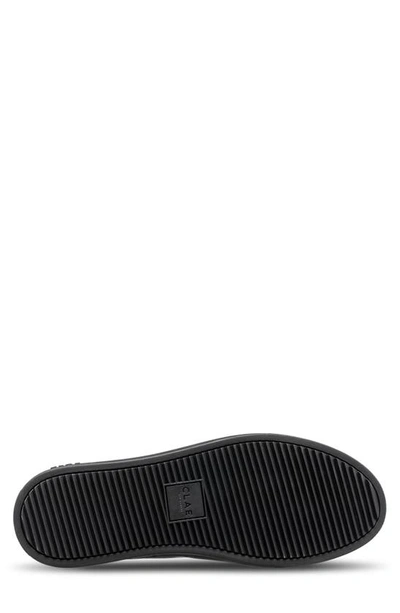 Clae Bradley Sneaker In Triple Black Leather