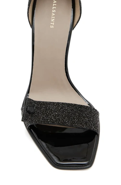 Shop Allsaints Betty Ankle Strap Sandal In Black