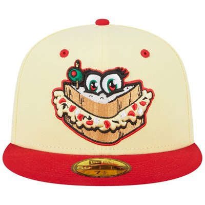 Shop New Era Yellow Augusta Greenjackets Theme Nights Augusta Pimento Cheese  59fifty Fitted Hat