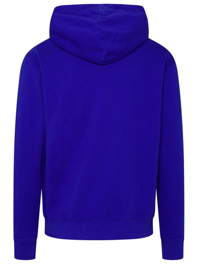Shop Dsquared2 Blue Cotton Sweatshirt