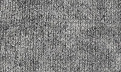 Shop Stewart Of Scotland Cashmere Rib Knit Gloves In Grey