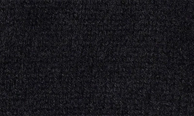 Shop Stewart Of Scotland Cashmere Rib Knit Gloves In Black
