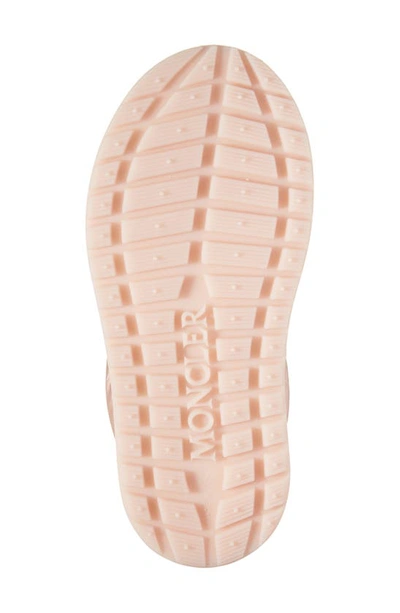 Shop Moncler Gaia Pocket Puffer Snow Boot In Light Pink