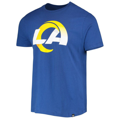 Shop 47 ' Royal Los Angeles Rams Imprint Super Rival T-shirt