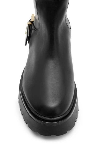 Shop Allsaints Opal Knee High Boot In Black