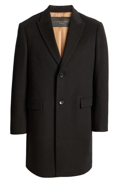 Shop Cardinal Of Canada Sutton Wool Overcoat In Black