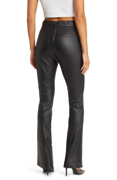 Shop Blanknyc Hoyt Mini Bootcut Faux Leather Pants In You Matter