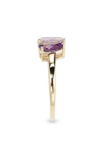 Bony Levy Blc 14k Gold Amethyst Statement Ring In 14k Yellow Gold