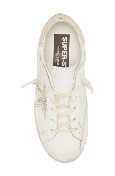 Shop Golden Goose Super-star Low Top Sneaker In White