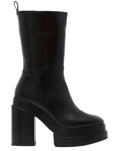 Shop Paloma Barceló Paloma Barcelo Eros Leather Boot In Black