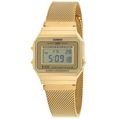 Shop Casio Men's Gold Dial Watch