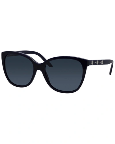 Shop Versace Unisex 57mm Sunglasses In Black