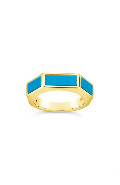 Shop Sterling Forever Alani Stacking Ring In Gold