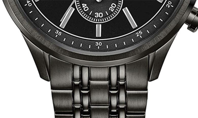 Bulova Bracelet Strap Chronograph Watch, 42mm In Gunmetal