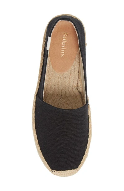 Shop Soludos Dali Espadrille Flat In Black