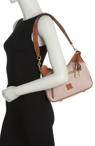 Dooney And Bourke Small Leather Hobo Bag In Oyster