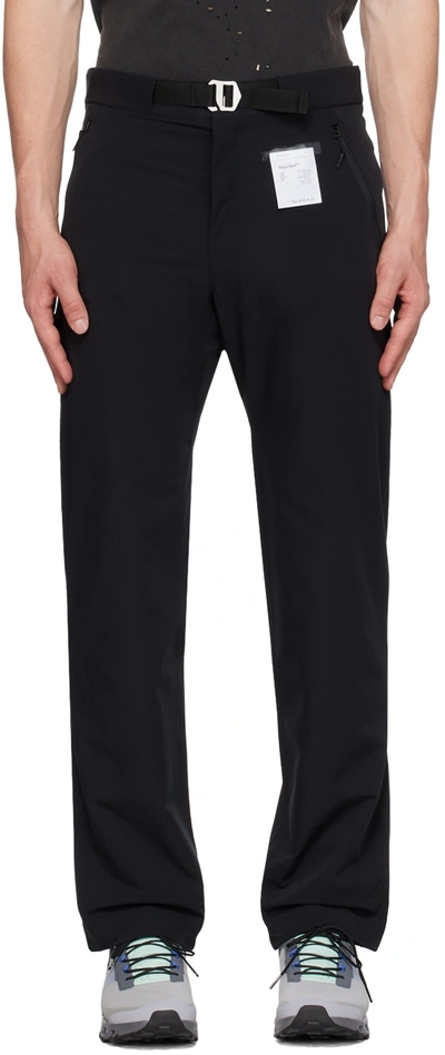 Shop Satisfy Black Peaceshell Solotex Trousers