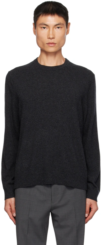 Shop Theory Gray Hilles Sweater In Pestle Melange