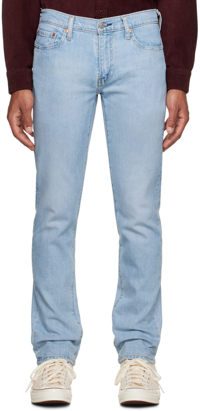 Shop Levi's Blue 511 Slim Jeans In Corfu Lucky Day Adv