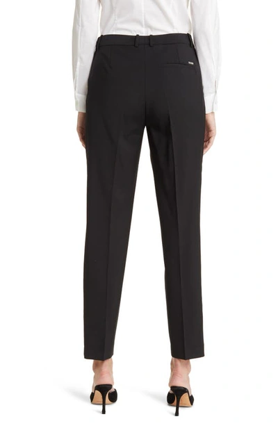 Hugo Boss Tiluna Slim Fit Pants In Black