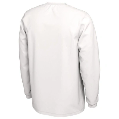 Shop Nike White Alabama Crimson Tide Ball In Bench Long Sleeve T-shirt