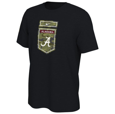 Shop Nike Black Alabama Crimson Tide Veterans Camo T-shirt