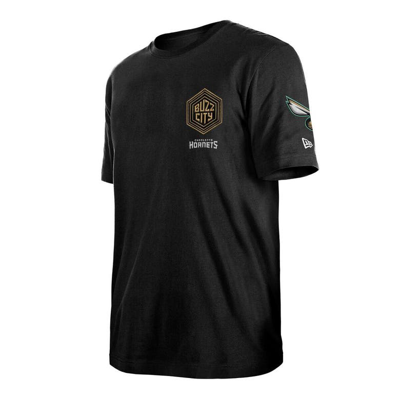 Shop New Era Black Charlotte Hornets 2022/23 City Edition Elite Pack T-shirt