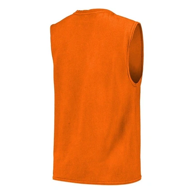 Shop Majestic Threads Orange Philadelphia Flyers Softhand Muscle Tank Top