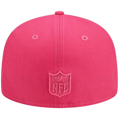 Shop New Era Pink New England Patriots Color Pack 59fifty Fitted Hat