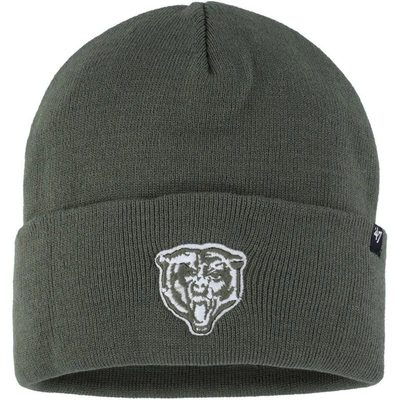 Shop 47 '  Green Chicago Bears Haymaker Cuffed Knit Hat