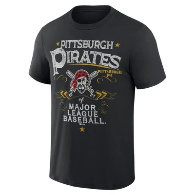 Shop Darius Rucker Collection By Fanatics Black Pittsburgh Pirates Beach Splatter T-shirt