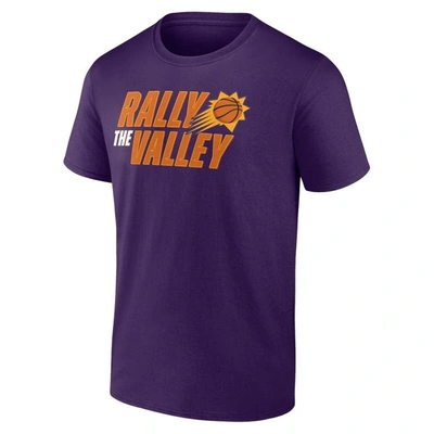 Shop Fanatics Branded Purple Phoenix Suns Hometown Collection Rally The Valley T-shirt