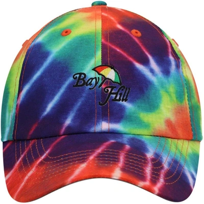 Shop Imperial Bay Hill Hullabaloo Tie-dye Adjustable Hat In Yellow