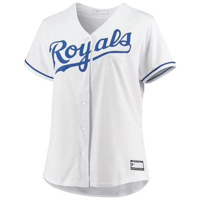 Shop Profile White Kansas City Royals Plus Size Home Replica Team Jersey