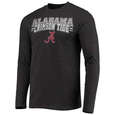 Shop Concepts Sport Crimson/heathered Charcoal Alabama Crimson Tide Meter Long Sleeve T-shirt & Pants Sle