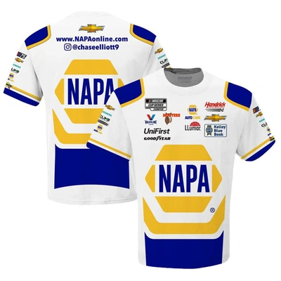 Shop Hendrick Motorsports Team Collection White Chase Elliott Napa Sublimated Team Uniform T-shirt