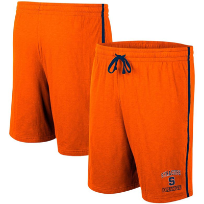Shop Colosseum Orange Syracuse Orange Thunder Slub Shorts
