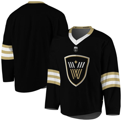 Shop Adpro Sports Black/gold Vancouver Warriors Replica Jersey
