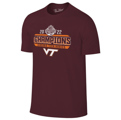 Shop Retro Brand Basketball Conference Tournament Champions Locker Room T-shirt In Maroon