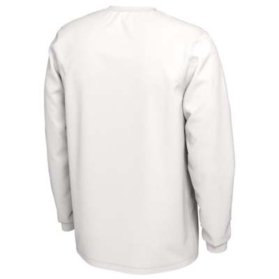 Shop Jordan Brand White Ucla Bruins Ball In Bench Long Sleeve T-shirt
