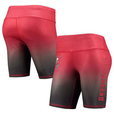 Shop Foco Red Tampa Bay Buccaneers Gradient Biker Shorts