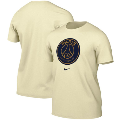 Shop Nike Cream Paris Saint-germain Crest  T-shirt