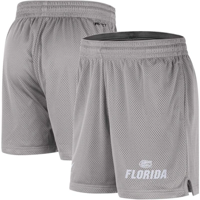 Shop Nike Gray Florida Gators Mesh Performance Shorts