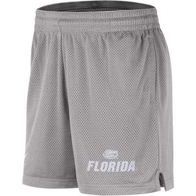 Shop Nike Gray Florida Gators Mesh Performance Shorts